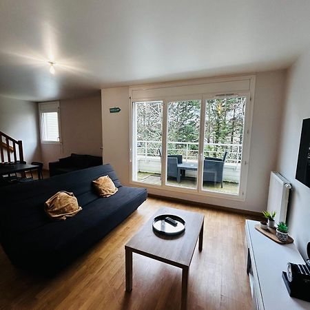 Duplex Lumineux Tout Equipe/Rer D/Balcon/Parking كورباي إيسون المظهر الخارجي الصورة
