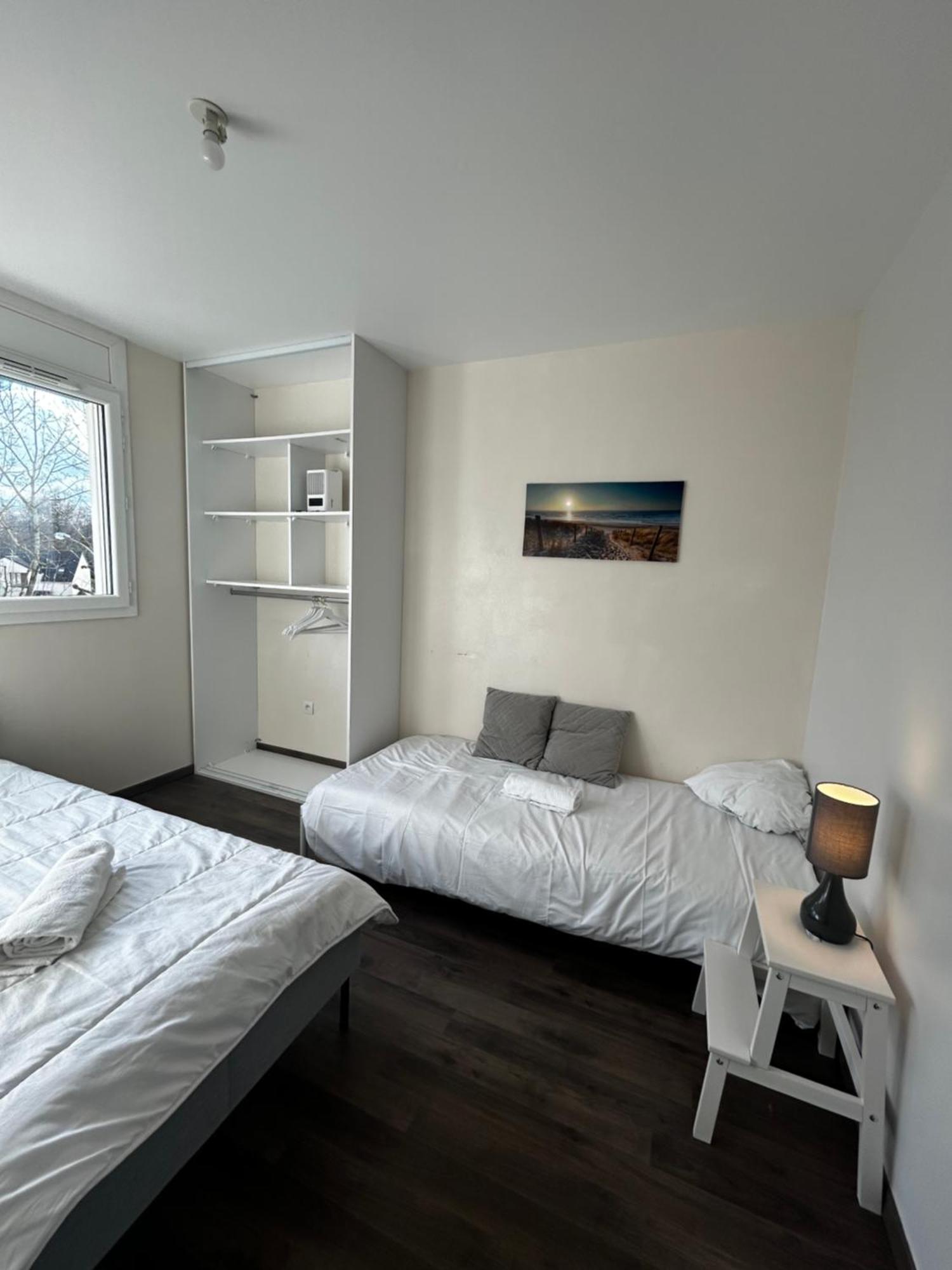 Duplex Lumineux Tout Equipe/Rer D/Balcon/Parking كورباي إيسون المظهر الخارجي الصورة